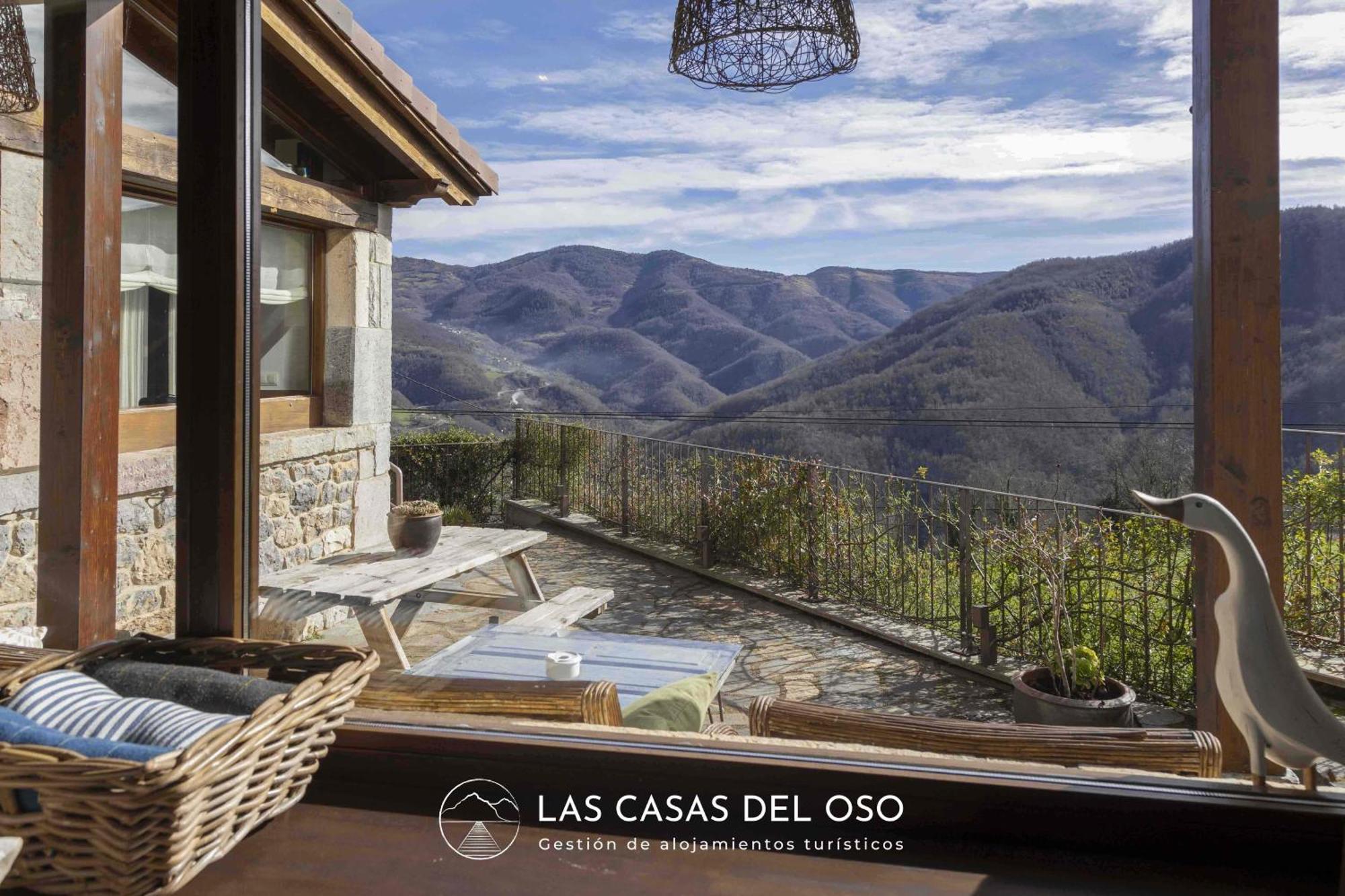 El Mirador De San Trocaya - Las Casas Del Oso Villamarcel Ngoại thất bức ảnh