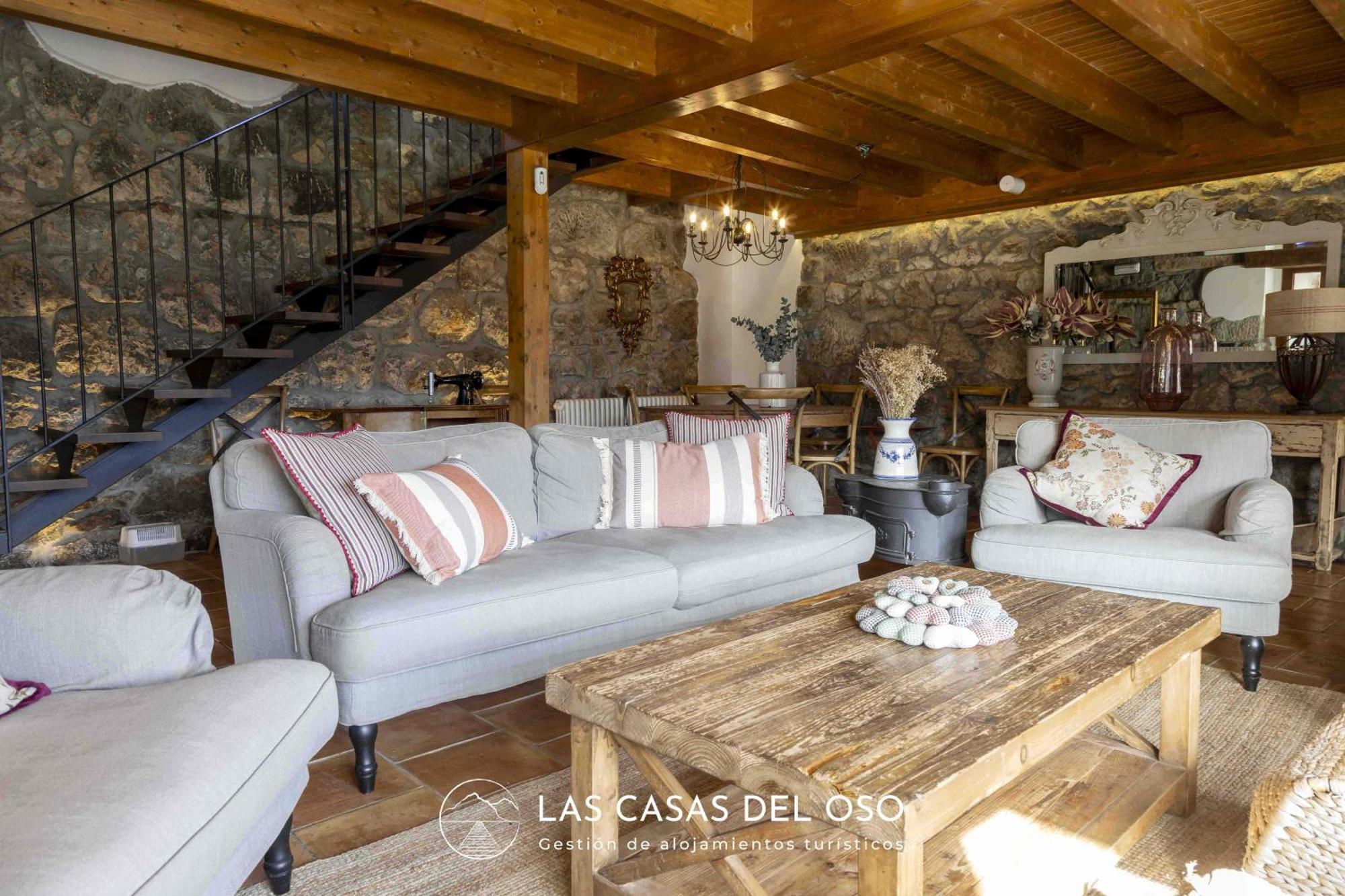 El Mirador De San Trocaya - Las Casas Del Oso Villamarcel Ngoại thất bức ảnh